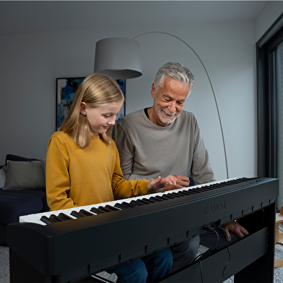 KAWAI ES60B SET Siyah Taşınabilir Dijital Piyano (Stand Dahil)